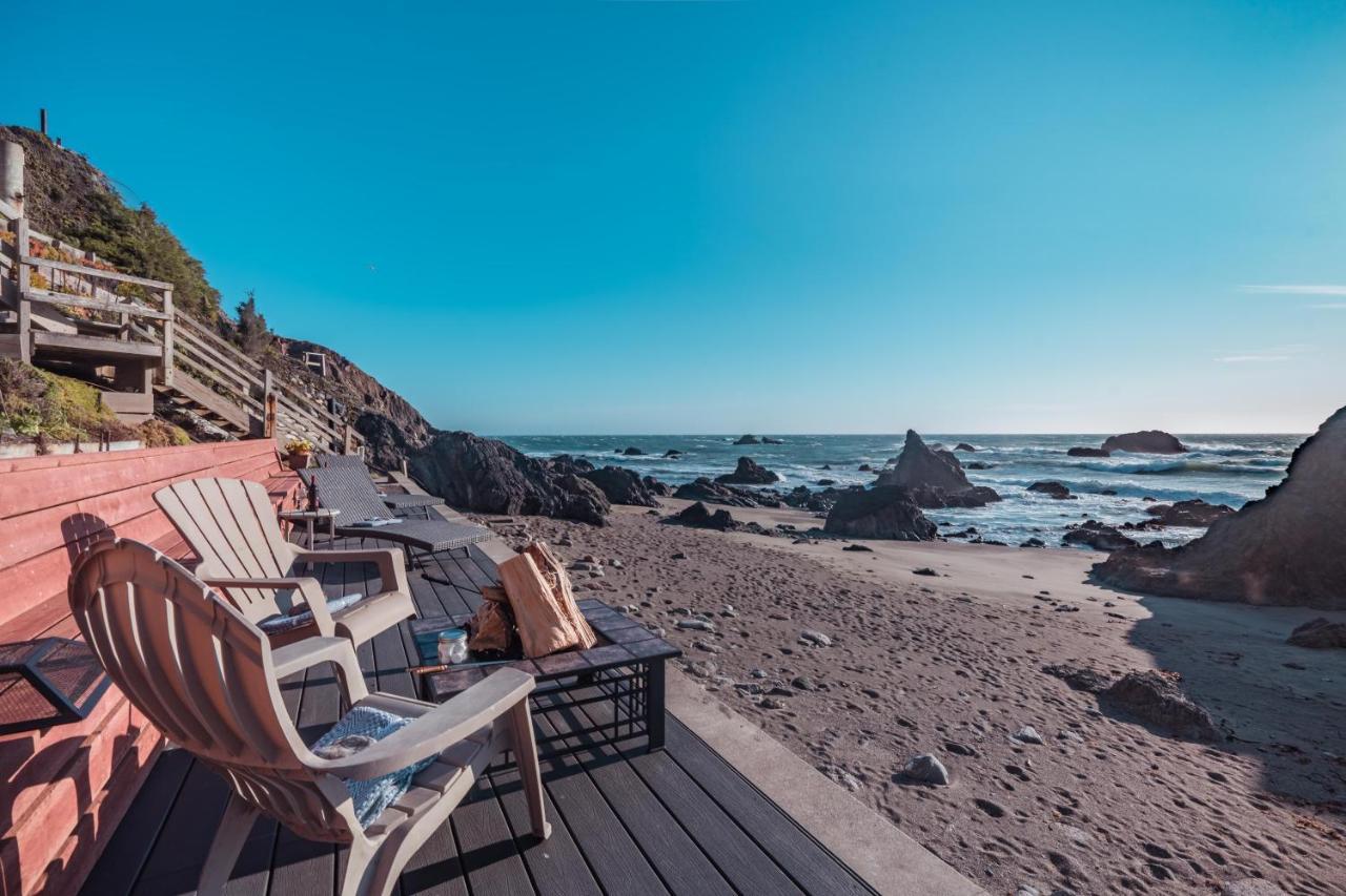 Seamist Beach Cottage, Private Beach & Ocean Views Bodega Bay Exterior photo